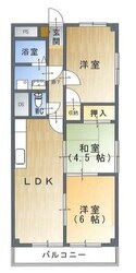 本竜野駅 徒歩33分 3階の物件間取画像